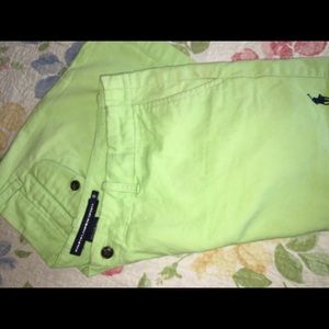 Ralph Lauren’s Light Green Shorts